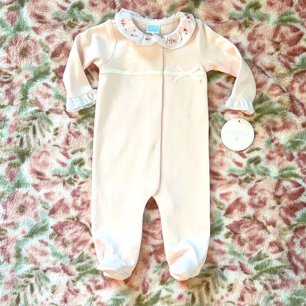 NWT Edgehill Collection girl cotton layette -3 mos